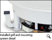 Grill and mounting system detail